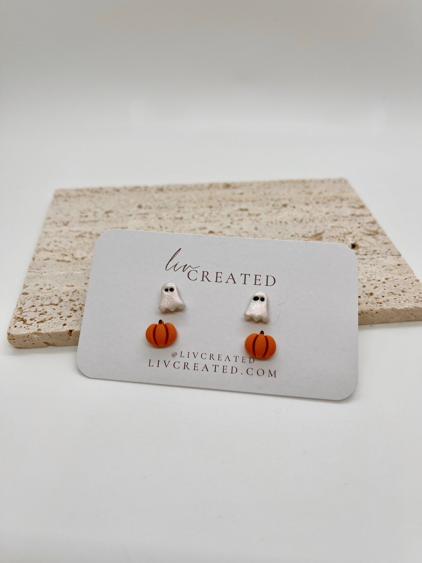 Mini Spooky Stud Pack | Handmade Polymer Clay Earrings