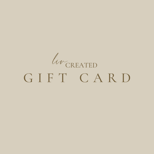 E-Gift Card livcreated